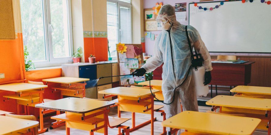 Trabajamos en colegios, hospitales, geriátricos, edificios, restauranes